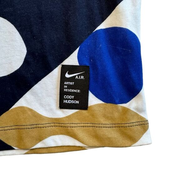 Nike Dri-fit Men's A.I.R. Cody Hudson Running Geometric Design T-shirt Size XXL - Picture 2 of 5